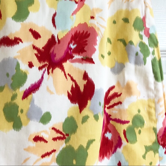 J. Crew Bright Floral Pencil Skirt - Picture 2 of 7
